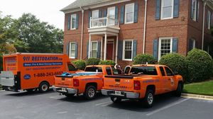 Water Damage Wappering Falls At Residential Job Site